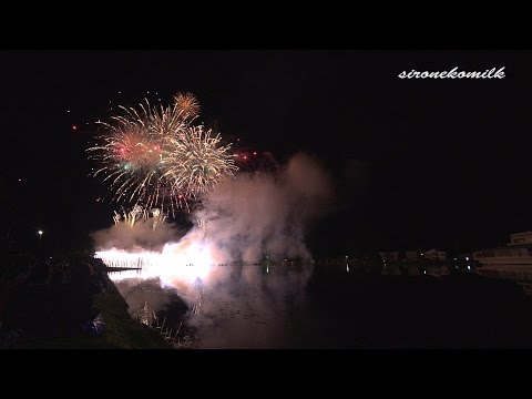 いものこまつりin鶴ヶ池 花火大会 Japan Imonoko Festival in Tsurugasike Fireworks Festival 2014 秋田 横手