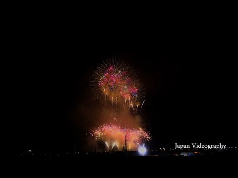 大曲の花火 Omagari All Japan Fireworks Competition 2015 全国花火競技大会 スペシャルスターマイン ㈱タカヤナギ提供 Special Star mine