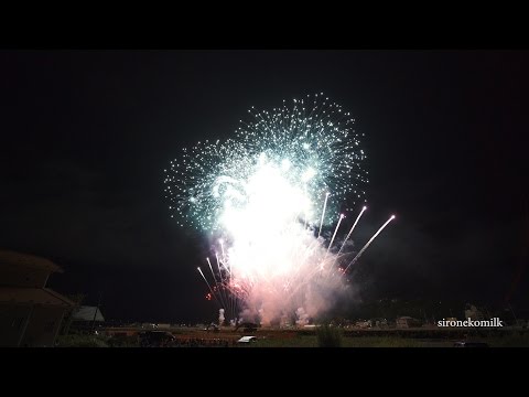 4K 石巻川開き祭り花火大会 Japan Pyromusical Display 音楽スターマイン | Ishinomaki Fireworks Festival 2016 みんながみんな英雄