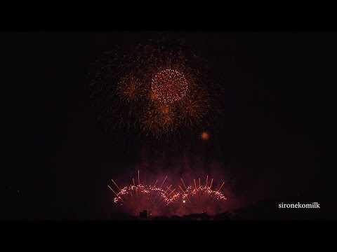 4K 全国デザイン花火競技会 Japan Design Hanabi Contest ㈲篠原煙火店 | Akagawa Fireworks Festival 2016 赤川花火大会
