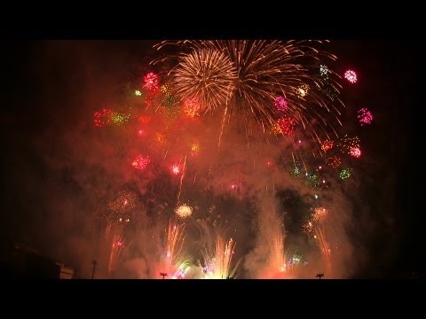 ツインリンクもてぎ花火の祭典 Twin ring Motegi Fireworks Festival 2011 Closing Show Kizuna with heart 栃木観光