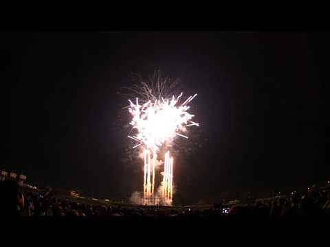 土浦花火 アルプス煙火 Tsuchiura All Japan Fireworks Competition 2011 Alpus-enka 全国花火競技大会 スターマインの部「虹」