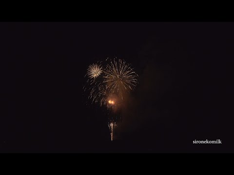 4K 大谷海岸花火まつり - Japan Oya Coast Earthquake Victim memorial Fireworks 2016 | 東日本大震災 鎮魂と希望の花火