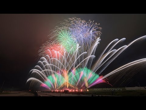 亘理花火大会 Miyagi Japan 4K Watari Summer Festival Fireworks Show わたりふるさと夏まつり 2019 宮城観光 芸術花火