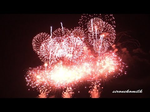 長野えびす講煙火大会 Japan Star mine Display | Nagano Ebisukou Fireworks Festival 2013 スターマイン花火特集