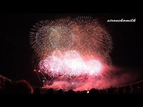 長岡花火大会 天地人 Japan Nagaoka Fireworks festival | Ten chi Jin Music Wide Display 2014 長岡まつり