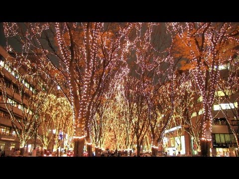 仙台光のページェント Tohoku Japan Christmas Lights | イルミネーション Sendai Pageant of Starlight 宮城旅行 冬のイベント