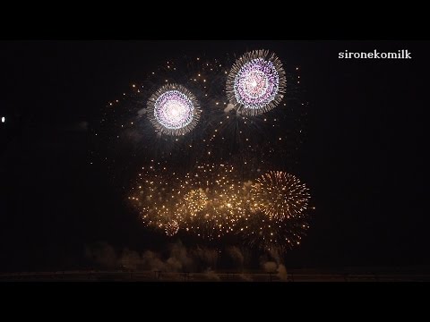 ツインリンクもてぎ 花火の祭典 秋 Autumn Color Flower | Japan Twin Ring Motegi Fireworks Festival 2015