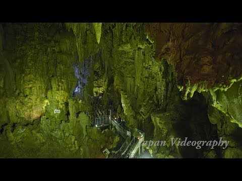 4K あぶくま洞 | Fantastical Limestone cave in Fukushima Japan | Abukuma-dou 神秘の鍾乳洞 福島観光