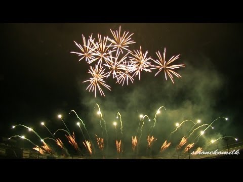 Japanese Fireworks Show ツインリンクもてぎ 花火の祭典 春 2013 Twin Ring Motegi Hanabi Festival 栃木観光 日本煙花