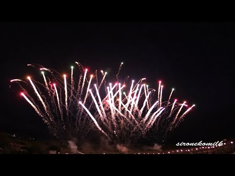 金爆 女々しくて Music Wide Opening Show | Japan Kitakata Fireworks Festival 2013 二市一ヶ村日橋川「川の祭典」花火大会