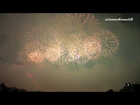 感動日本一 赤川花火大会 Japan Akagawa Fireworks Festival 2014 | Music Wide Display Angels &amp; Demons 市民花火