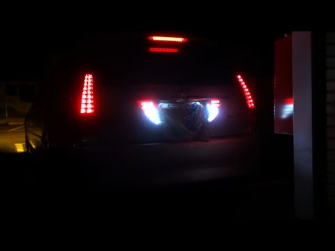 自作LEDリアフォグ Self made LED Rear Fog &amp; backup light JZX110W Mark II Blit トヨタマークⅡブリット マジェスタ風自作ナンバーポケット