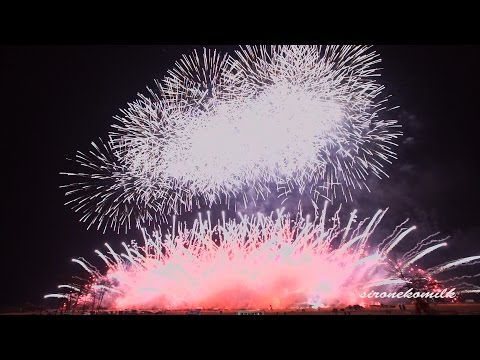 長野えびす講花火 ミュージックスターマイン | Japan Nagano Ebisuko Fireworks Festival 2014 | Music Star mine 信州煙火工業
