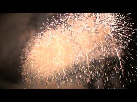 赤川花火大会 市民花火 Akagawa Fireworks Festival 2010 | Superfly/Dancing on the Fire | Japan HD 圧巻の音楽花火