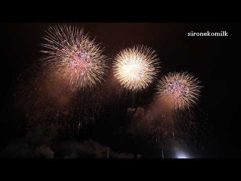 大曲全国花火競技大会 Omagari All Japan Fireworks Competition 2015 | Closing Show 10号割物30連発特大スターマイン
