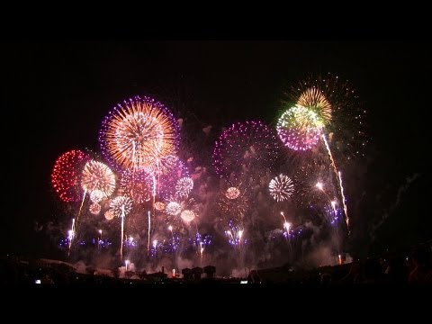 HD 世界一美しい日本の花火大会 Amazing the most beautiful Japanese fireworks in the World はなび Hanabi