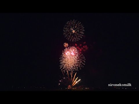 神明の花火大会 Hanabi Contest (Harmony of light and darkness) | Japan Shinmei Fireworks Festival 2015 競技花火