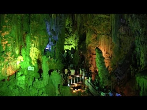 あぶくま洞 神秘の鍾乳洞 Mysterious limestone cave of Abukuma-do in Fukushima, Japan 福島観光 自然の洞窟