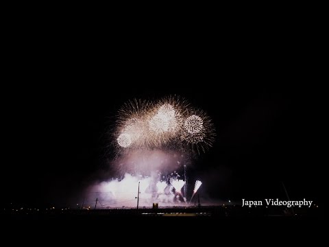 大曲の花火 Omagari All Japan Fireworks Competition 2015 | Special Star mine 全国花火競技大会 スペシャルスターマイン 東北電力