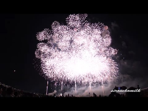 長岡花火大会 この空の花 Kono Sora no Hana Wide dsiplay | Japan Nagaoka Fireworks Festival 2014 長岡まつり