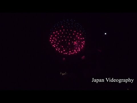 4K Tohoku Japan Earthquake Requiescats &amp; Prayer Fireworks 東日本大震災 祈りと鎮魂を捧げる追悼花火 (宮城県気仙沼市) 2017