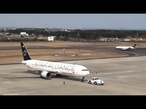 東日本大震災前の仙台空港の風景 Plane Spotting at Sendai Airport Before Tohoku Earthquake &amp; Tsunami 飛行機離着陸