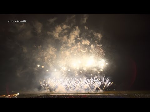 大曲の花火 春の章 4K Japan Omagari Spring Fireworks festival 2016 | Believe-May J. Closing Show フィナーレ