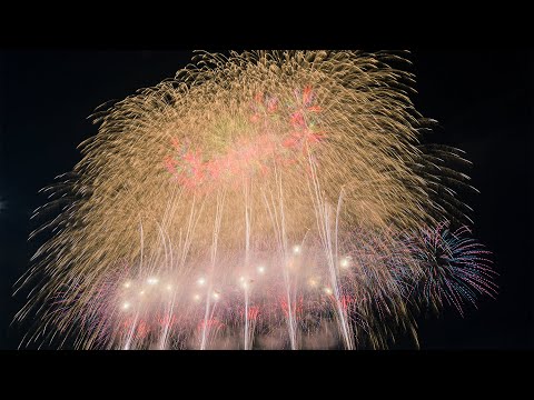 大曲の花火 Japan 5K Omagari Surprise Music Fireworks Show 2020 花火競技大会中止のサプライズ花火ショー Ultra HD