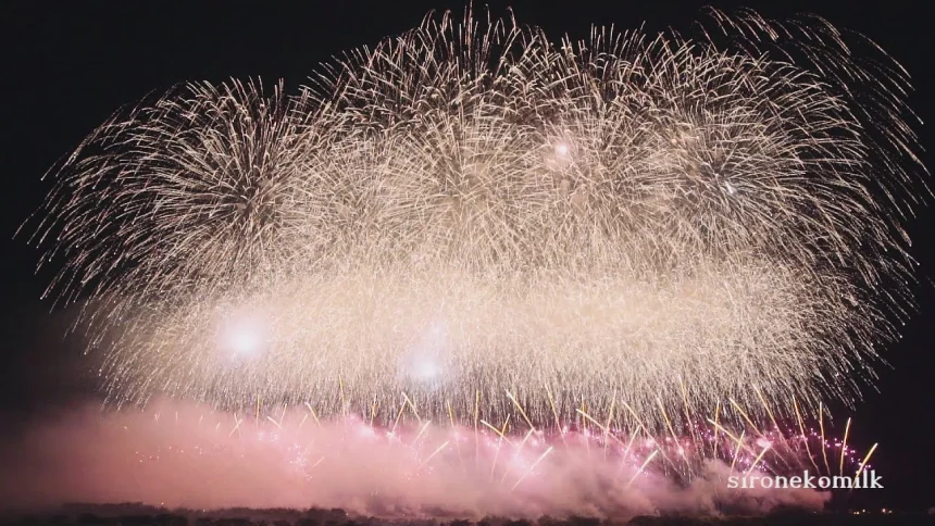 25 th Akagawa Fireworks festival 2015 | Tsuruoka, Yamagata Japan