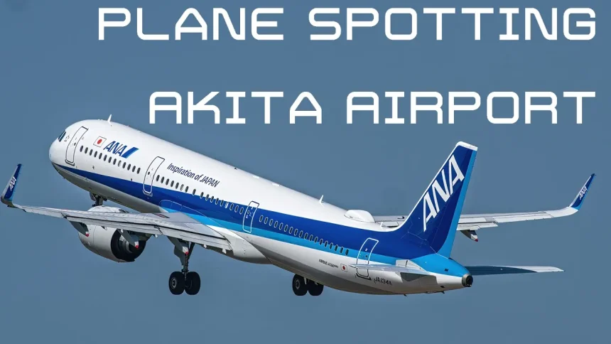 Plane Spotting at Akita Airport 2022 | Akita Japan
