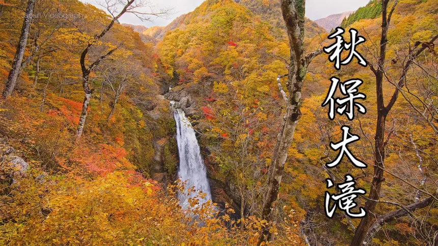 Autumn Colors in Akiu Otaki Waterfall | Sendai, Miyagi Japan