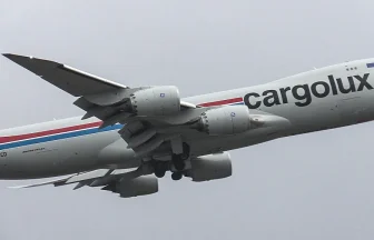 Cargolux Boeing 747-8F Landing&Take off at Komatsu Airport