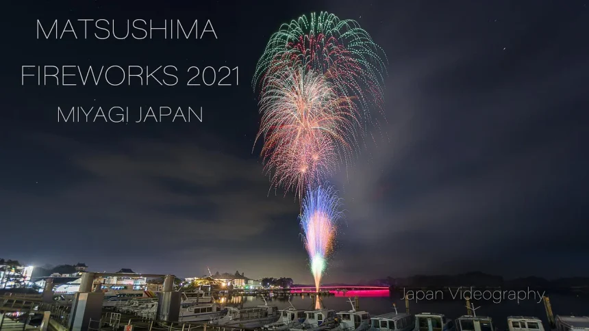 Japan Earthquake 10 years memorial service and COVID-19 convergence prayer fireworks