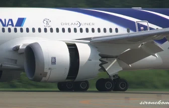 ANA BOEING 787-8 Dream Liner JA801A Take off&Landing at Akita Airport
