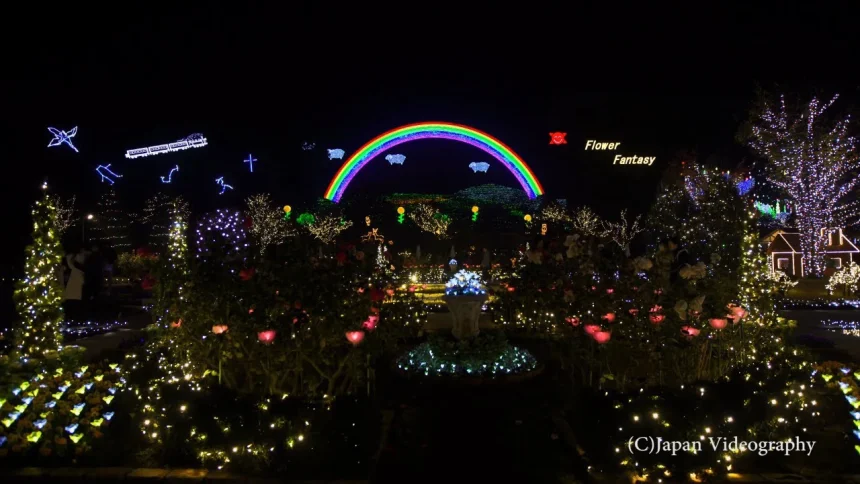 Ashikaga Flower Park Garden of Light Flowers 2016-2017 | Ashikaga, Tochigi Japan