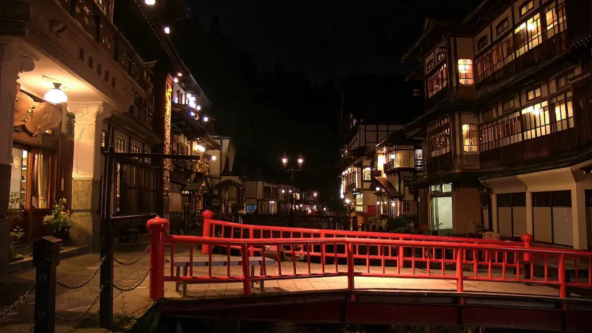 Spirited Away world's Ginzan Onsen | Obanazawa, Yamagata Japan