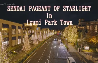 Sendai Pageant Of Starlight in Izumi Park Town 2020 (Christmas Lights) | Sendai, Miyagi Japan