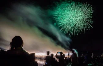 Honjo River festival Fireworks Show 2017 | Yurihonjo, Akita Japan