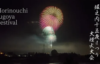 Horinouchi Jugoya Fireworks Festival 2022 | Uonuma, Niigata Japan