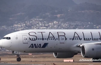 ANA BOEING 777 Landing & Take off at Osaka Itami Int'l Airport
