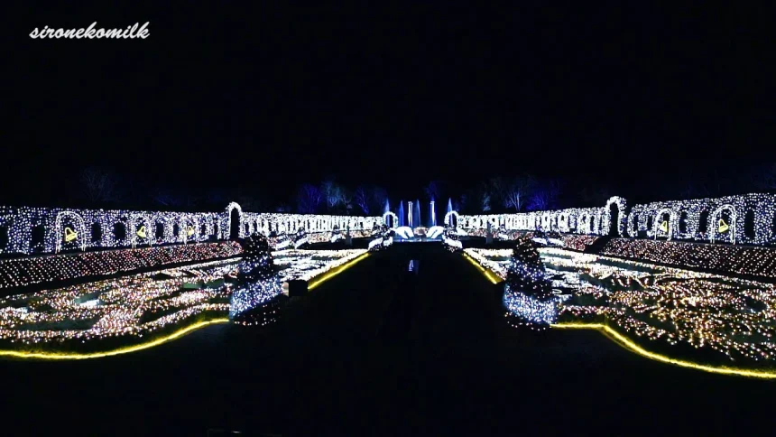 HUIS TEN BOSCH Palace of Light The Jewel Illumination Show | Sasebo, Nagasaki Japan