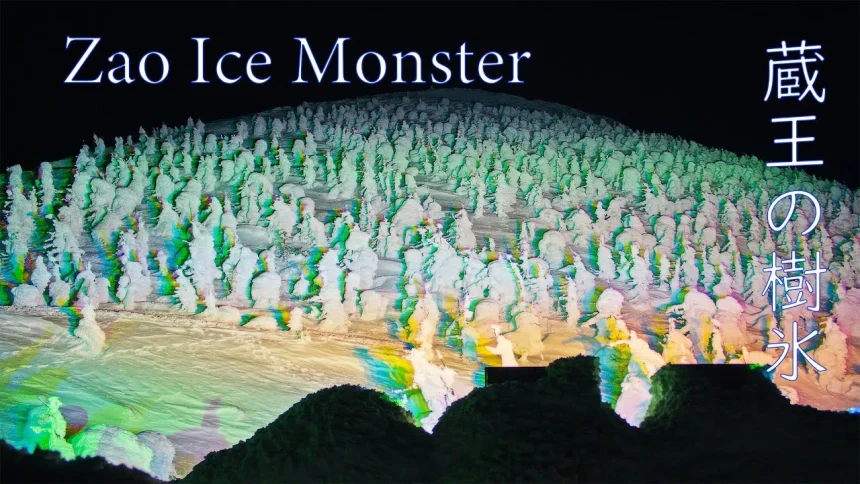 Zao Ice Monster Juhyo Light Up 2021 | Yamagata Japan