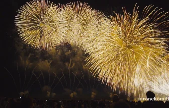 Gion Kashiwazaki Festival Big Fireworks Show in the Sea 2015 | Kashiwazaki, Niigata Japan