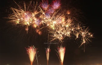 Fireworks festival of the Kitakata Summer Festival 2011 | Kitakata, Fukushima Japan
