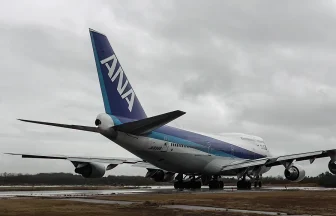 ANA BOEING 747-400(D) Landing & Take off at Komatsu Airport