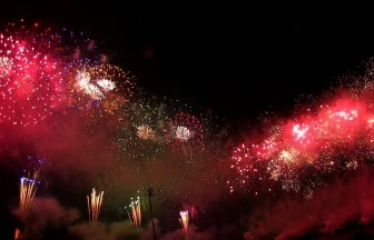 Oga Sea of Japan Fireworks(Oga Nihonkai Hanabi) 2012 | Oga, Akita Japan