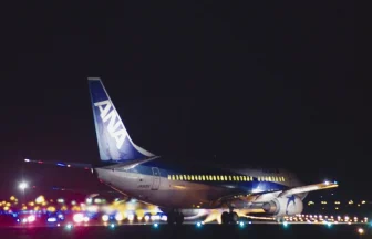 Night Plane Spotting at Sendai Airport Shot on Sony α7S S-Log2