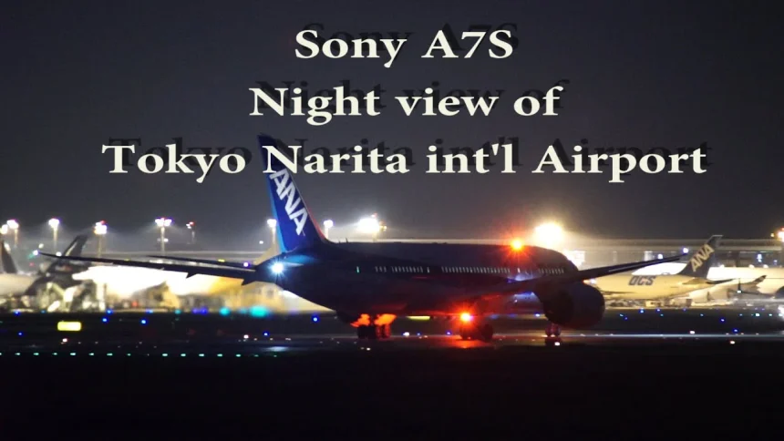 Night Plane Spotting at Tokyo Narita Int'l Airport | Narita, Chiba Japan