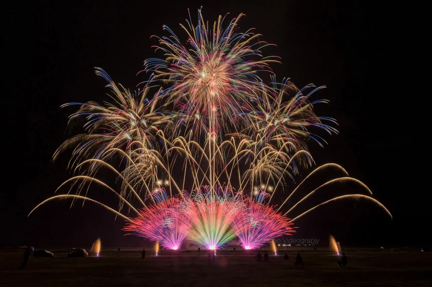 Omagari Delivery Hanabi Show 2021 by North Japan Fireworks | Daisen, Akita Japan